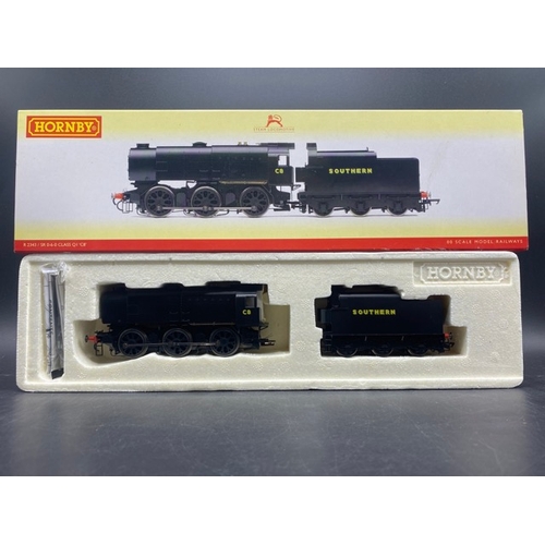 243 - Hornby R2343 Class Q1 Bulleid Austerity 0-6-0 C8 in SR black - Non Runner
(600g)
Loose Detail