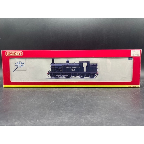 244 - Hornby R2840 Class M7 0-4-4T E42 in SR Maunsell Green - Tested Runner
(400g)