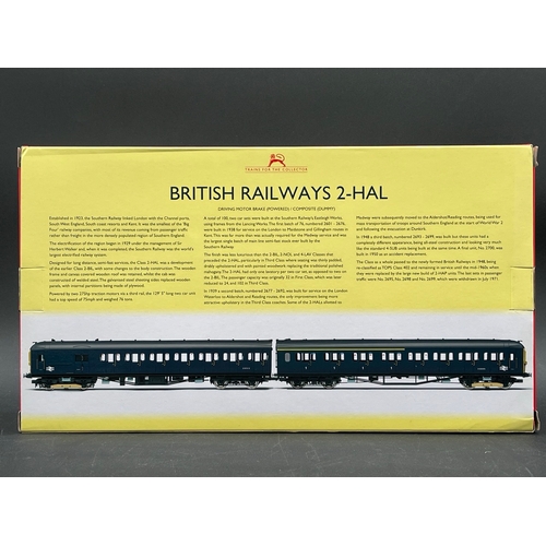 180 - Hornby R3341A Class 2-HAL 2623 2 car EMU in BR blue, Not Tested as appears un-disturbed from packagi... 