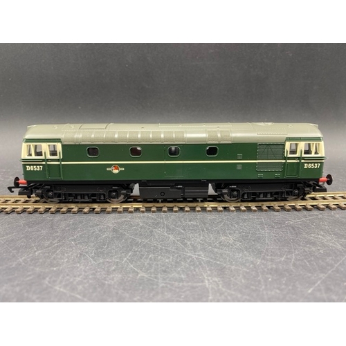 249 - Hornby R2939 Class 33 D6537 in BR green with no yellow panels - Railroad range - Tested Runner
(500g... 