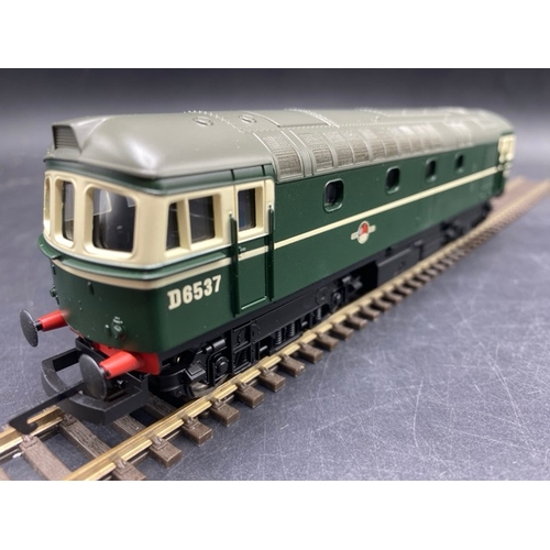 249 - Hornby R2939 Class 33 D6537 in BR green with no yellow panels - Railroad range - Tested Runner
(500g... 