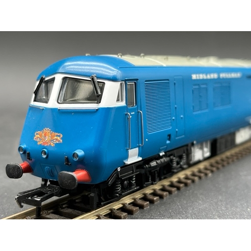 182 - Bachmann Branchline 31-255DC Class 251 Blue Pullman 6 car Midland set in Nanking blue. DCC Fitted - ... 