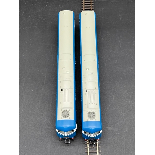 182 - Bachmann Branchline 31-255DC Class 251 Blue Pullman 6 car Midland set in Nanking blue. DCC Fitted - ... 