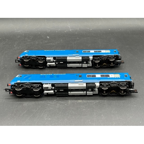 182 - Bachmann Branchline 31-255DC Class 251 Blue Pullman 6 car Midland set in Nanking blue. DCC Fitted - ... 