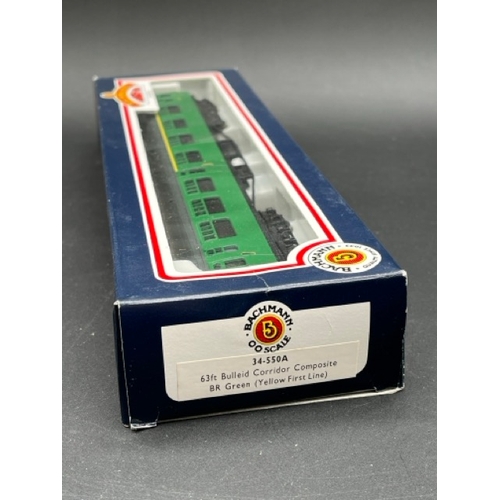 415 - A rake of 7 OO gauge Bachmann BR Southern Railway Green coaches in boxes
(1000g)
Bachmann Branchline... 