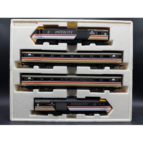 187 - Hornby R2613 BR Intercity 125 'Swallow' livery 4 car pack - Tested Runner
(950g)