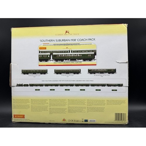 188 - Hornby R2813 'Southern Suburban 1938' Limited Edition Train Pack. Tested Runner. 
(950g).
SR 4-4-0 '... 