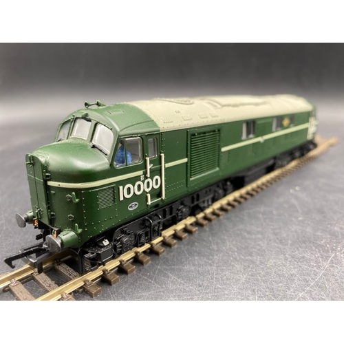 283 - Bachmann Branchline 31-996 Class D/16 LMS 10000 in BR Brunswick Green with Part Eggshell Blue Waistb... 