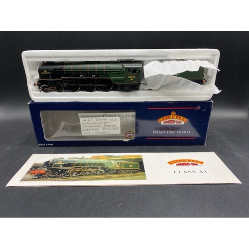 284 - Bachmann Branchline 32-552 Class A1 4-6-2 'North Eastern' 60147 in BR green - Tested Runner
(600g)