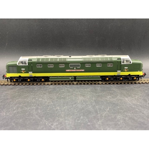 285 - Bachmann Branchline 32-525 Class 55 Deltic D9004 'Queens Own Highlander' in BR Green - Tested Runner... 