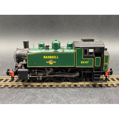 291 - Bachmann Branchline MR-110 USA Tank 0-6-0T DS237 'Maunsell' in BR Departmental green - Tested Runner... 