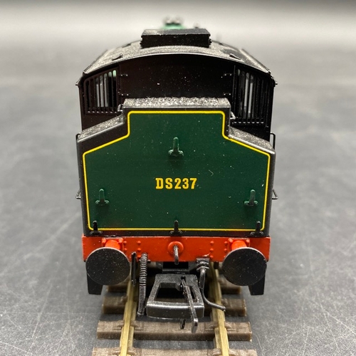 291 - Bachmann Branchline MR-110 USA Tank 0-6-0T DS237 'Maunsell' in BR Departmental green - Tested Runner... 