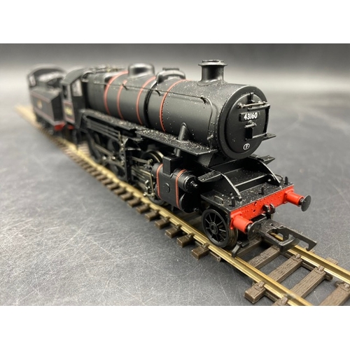 294 - Bachmann Branchline 32-577 Ivatt Class 4MT 2-6-0 43160 in BR lined black with early emblem - Tested ... 