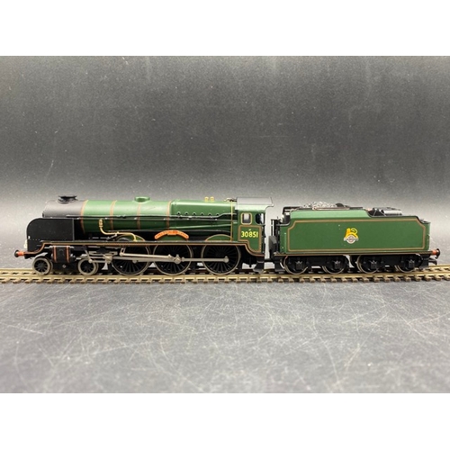 295 - Bachmann Branchline 31-402 Lord Nelson Class 4-6-0 30851 'Sir Francis Drake ' in BR Green with Early... 