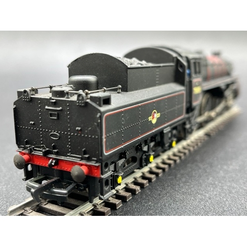 298 - Bachmann Branchline 31-103 Standard Class 4MT 4-6-0 75020 with BR2 tender in BR lined black with lat... 