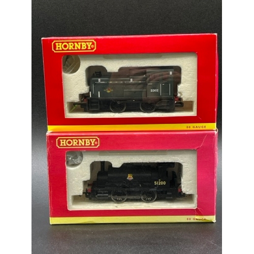 307 - Two Hornby OO gauge 0-4-0 Shunter locomotives - both Tested Runners
(500g)
Hornby R2188 Class 06 Shu... 