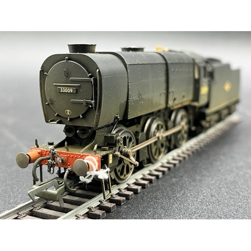 316 - Hornby R2344 Class Q1 Bulleid Austerity 0-6-0 33009 in BR Black with late crest (weathered) - Tested... 