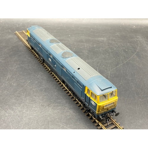 320 - Heljan 53041 Class 53 diesel D1200 'Falcon' in BR blue with full yellow ends (weathered). Ltd Editio... 