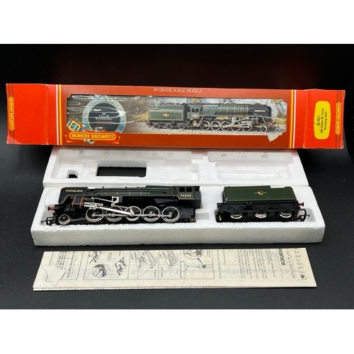 328 - Two OO gauge Boxed Hornby Margate Steam locomotives - Tested Runners
(750g)
Hornby R303 9F Class 9F ... 