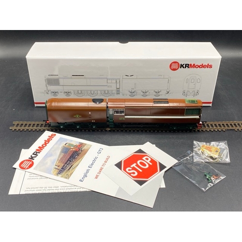 207 - KR Models English Electric GT3 OO gauge, Tested Runner with box
(1300g)
Prototype Brown livery
Highl... 