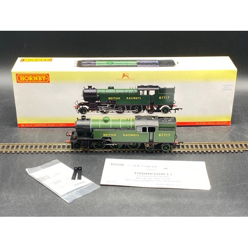 335 - Hornby R2959 Thompson L1 Class 2-6-4T 67717 in BR Apple Green - Tested Runner
(500g)