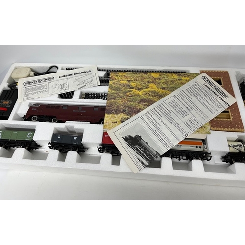 196 - Hornby R538 Western Express Goods Set with Tested Runner 'Western Courier