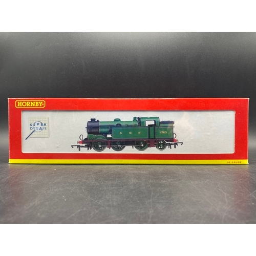 337 - Hornby R2214A Class N2 0-6-2T 1763 in GNR Green - Tested Runner
(300g)