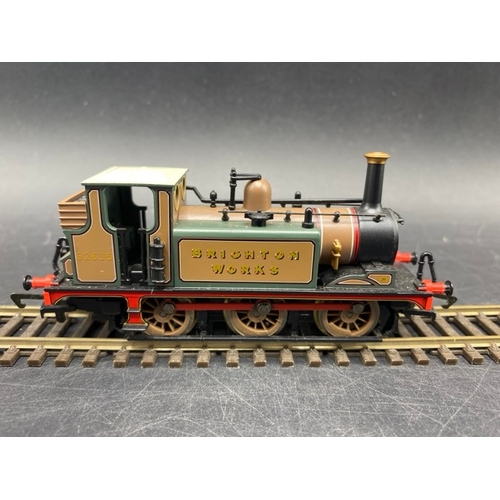 340 - Four OO boxed Hornby Shunters - Tested Runners
(700g)
Hornby R2453 Class B7 Pug 0-4-0ST 51218 in BR ... 