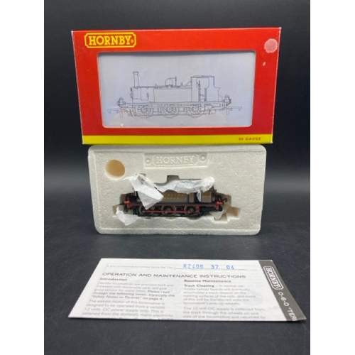 340 - Four OO boxed Hornby Shunters - Tested Runners
(700g)
Hornby R2453 Class B7 Pug 0-4-0ST 51218 in BR ... 