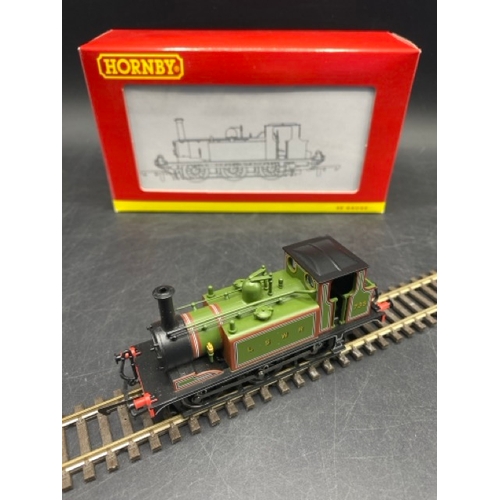 340 - Four OO boxed Hornby Shunters - Tested Runners
(700g)
Hornby R2453 Class B7 Pug 0-4-0ST 51218 in BR ... 