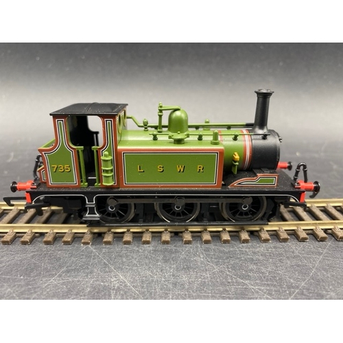 340 - Four OO boxed Hornby Shunters - Tested Runners
(700g)
Hornby R2453 Class B7 Pug 0-4-0ST 51218 in BR ... 