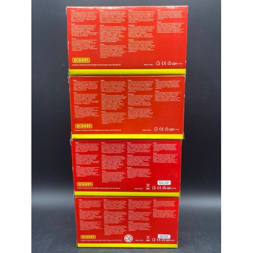 340 - Four OO boxed Hornby Shunters - Tested Runners
(700g)
Hornby R2453 Class B7 Pug 0-4-0ST 51218 in BR ... 