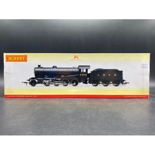 342 - Hornby R3088 Thompson Class O1 2-8-0 3755 in LNER Black -  Tested Runner
(600g)