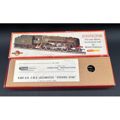 103 - Triang R861 BR 2-10-0 Locomotive 'Evening Star' 92220 in gloss Green livery - Tested Runner
(750g)
T... 