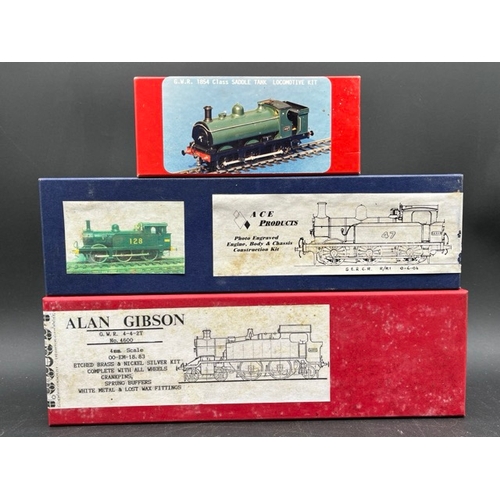 95 - Three OO White Metal Locomotive kits
(1100g)
Finecast F158 GWR 1854 Saddle Tank - includes instructi... 