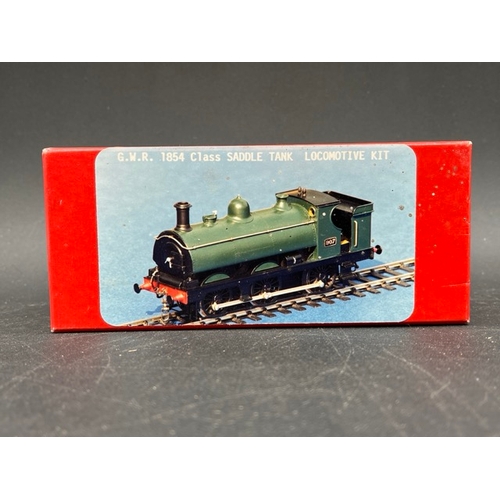 95 - Three OO White Metal Locomotive kits
(1100g)
Finecast F158 GWR 1854 Saddle Tank - includes instructi... 