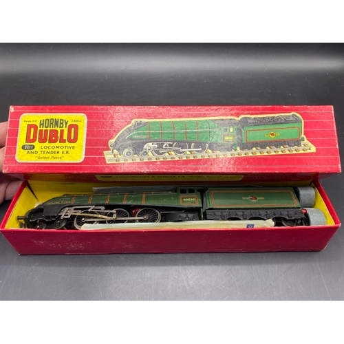 87 - Dublo 2211 Class A4 4-6-2 'Golden Fleece' 60030 in BR Green - Tested Runner
(700g)