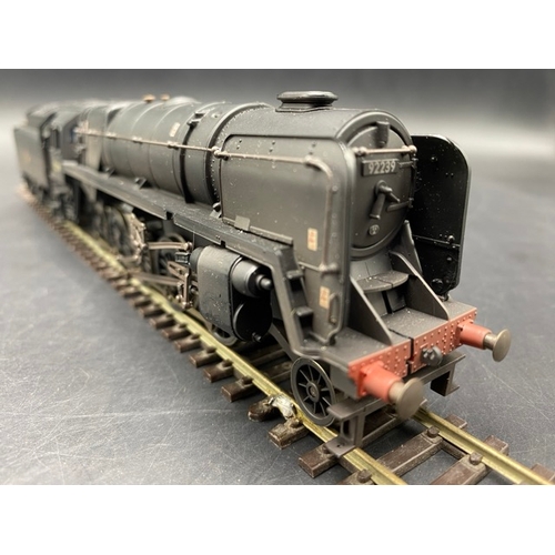 345 - Hornby R2248 Class 9F 2-10-0 92239 in BR black with late crest (weathered) -  Tested Runner (with is... 