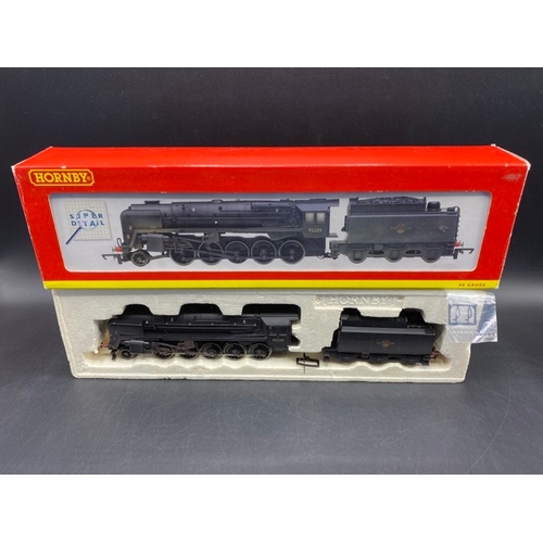 345 - Hornby R2248 Class 9F 2-10-0 92239 in BR black with late crest (weathered) -  Tested Runner (with is... 