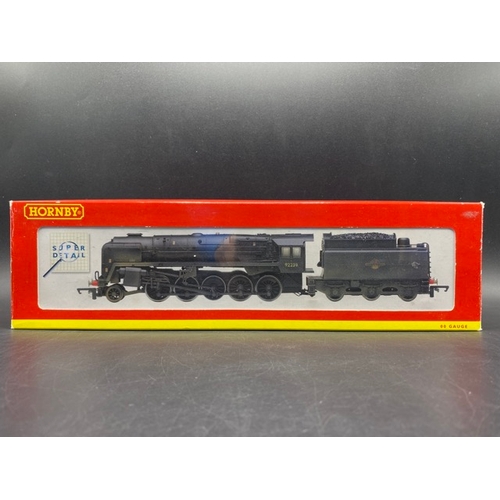 345 - Hornby R2248 Class 9F 2-10-0 92239 in BR black with late crest (weathered) -  Tested Runner (with is... 