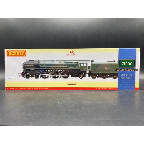 349 - Hornby R3191 Class 8 4-6-2 71000 'Duke Of Gloucester' in BR Green with late crest - Special Edition ... 