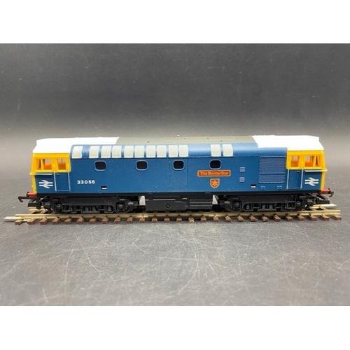 354 - 3 Boxed Lima Diesel/Electric Locomotives - 1 Tested Runner
(1300g)
Lima L205174 Class 33 33056 'The ... 