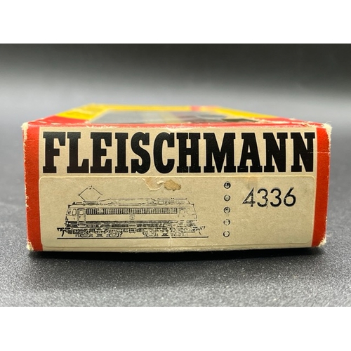 141 - Two HO gauge boxed Fleischmann Locomotives - both Tested Runners
(1100g)
Fleischmann 4336 DB Electri... 