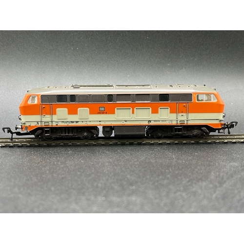 142 - Two HO gauge boxed Fleischmann Locomotives - both Tested Runners
(900g)
Fleischmann 4329 Class BR 14... 