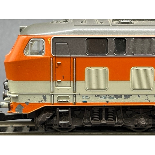 142 - Two HO gauge boxed Fleischmann Locomotives - both Tested Runners
(900g)
Fleischmann 4329 Class BR 14... 