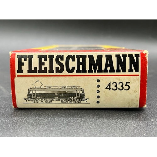 143 - Two HO gauge boxed Fleischmann Locomotives - both Tested Runners
(1000g)
Fleischmann 4381 Class BR 1... 