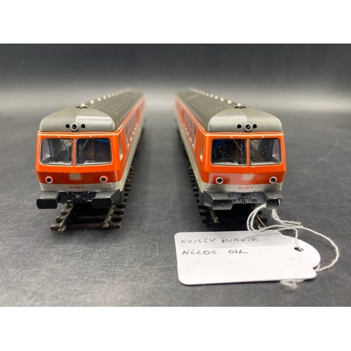 145 - Fleischmann 4430 Class BR 614 2-Car DMU of the DB - Tested Runner
(800g)
Nos: 614 044-6, 614-038-8
T... 