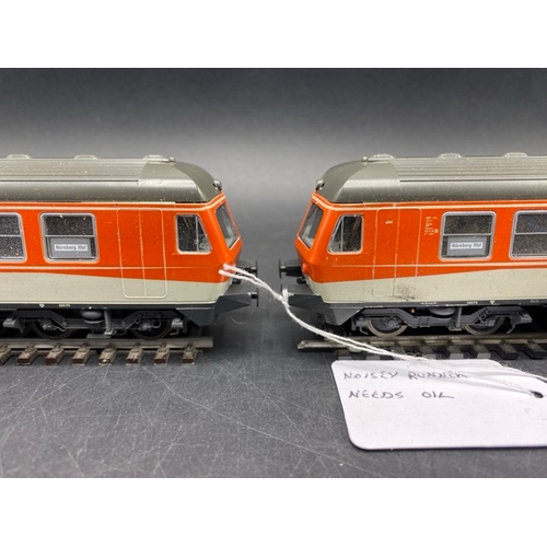 145 - Fleischmann 4430 Class BR 614 2-Car DMU of the DB - Tested Runner
(800g)
Nos: 614 044-6, 614-038-8
T... 