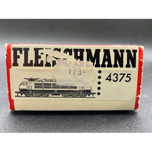 148 - Two HO gauge boxed Fleischmann Locomotives - both Tested Runners
(1100g)
Fleischmann 4375 Class BR 1... 