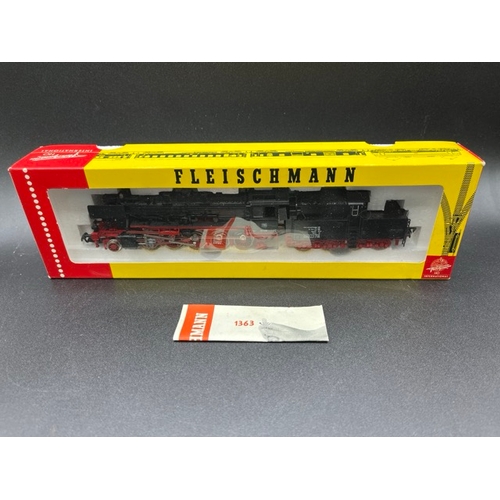 151 - Fleischmann 1363 Class BR 50 058 2-10-0 of the DB - Boxed and Tested Runner (HO gauge)
(750g)
with I... 